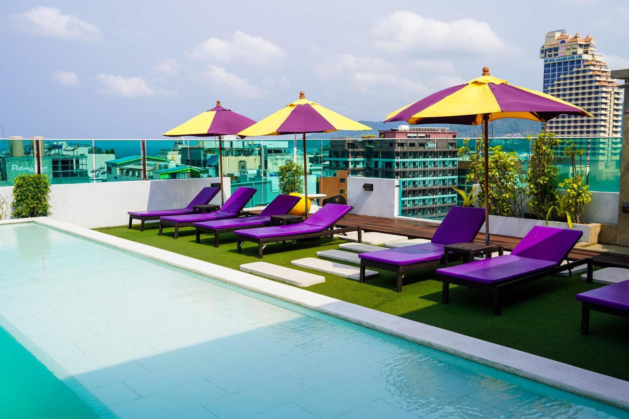 The Aim Patong Hotel Dış mekan fotoğraf